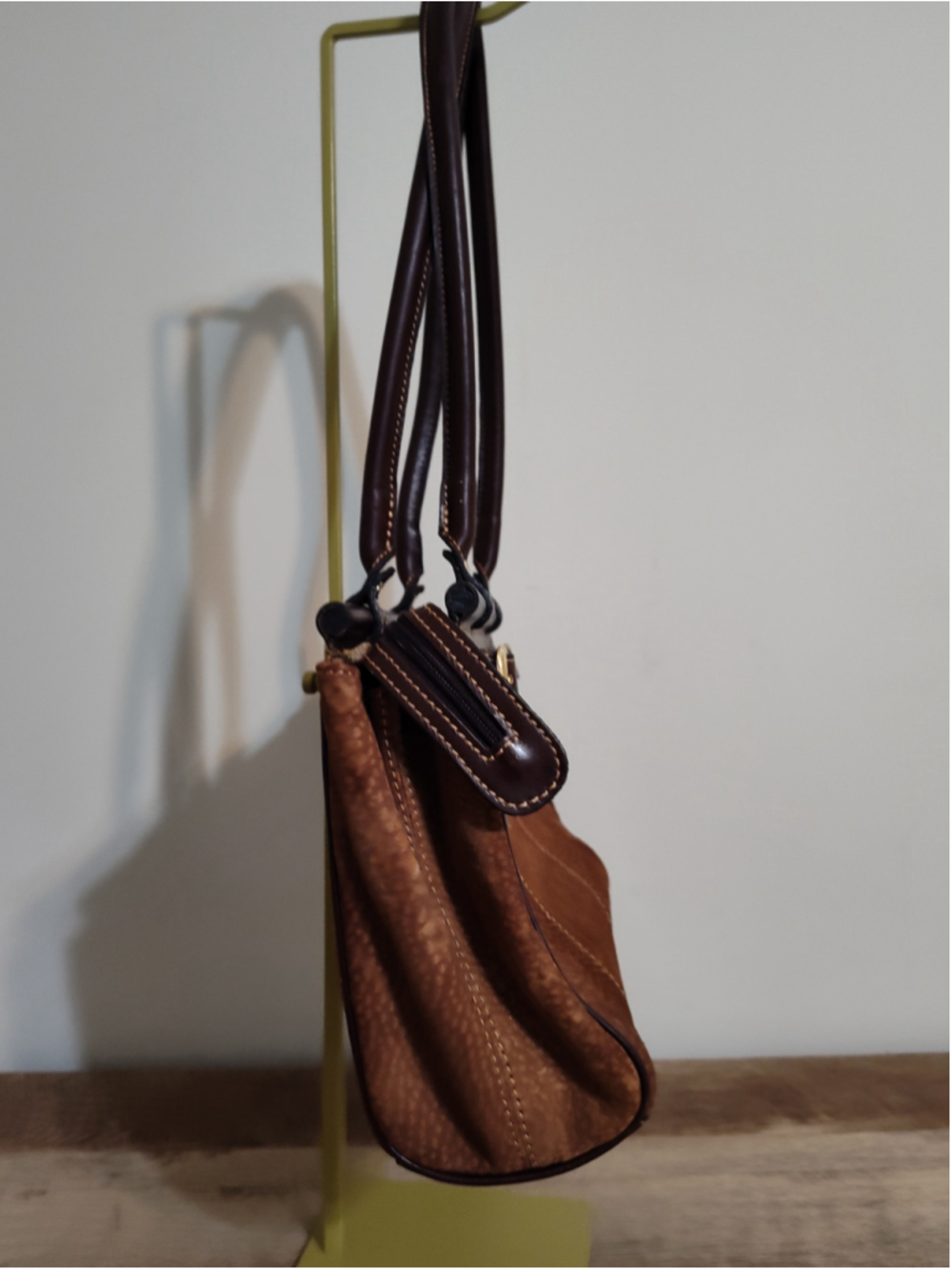 Women's Zafiro Shoulder Bag One Size Brown Gold - Picture 5 of 11